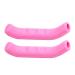 Bicycle Brake Lever Cover, Bike Brake Lever Protector Silicone Cycling Grips Accessory(Dark Pink)