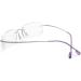 Rimless Titanium Reading Glasses +3.0 - Super Light for Men & Women - Stylish Purple Reading Aid - Buy Online on GoSupps.com