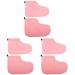 FRCOLOR 3 Pairs Wax Warm Foot Cover Heated Glives Paraffin Bath Booties Paraffin Wax Warmer Wax Warmer Hand Foot Liners and Bag Paraffin Bath Wax Bags Protector Care Plush