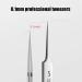Ultra-fine No. 5 Acne Blackhead Removal Tweezers Beauty Professional Salon Face Needles H6Z8 Deep Clip Cleaner Tool Skin Pimples Bend Clamp - Buy Online on GoSupps.com