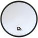 Swissco 12x Magnification Suction Cup Mirror - 5 inches Black | High Quality Beauty Accessory - Buy Online on GoSupps.com