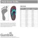 Gumbies Toe Separator Set - Original Gray Camouflage | Women's Toe Separator Sandals & Bathing Flaps | Size 41 EU - Buy Online on GoSupps.com