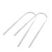 Stainless Steel Tongue Scraper - Ayurvedic Tongue Cleaner for Optimal Oral Hygiene | International Shipping Available - Buy Online on GoSupps.com