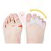 Toe Separator Bunion Pain Relief Pads - Foot Corrector in Beige | International Shipping Available - Buy Online on GoSupps.com