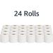 AmazonCommercial 2-Ply White Ultra Plus Individually Wrapped Toilet Paper|Septic Safe|Compatible with Standard Dispensers|400 Sheets per Roll (24 Rolls)(4.1" x 3.6" Sheet) - Buy Online on GoSupps.com