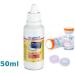 Matlens World Tricolor PD-312 Blue Colored Contact Lenses - 2 Lenses + Case + 50ml Care Solution - 6.0 Diopters 14.20mm 8.6mm - Shop Internationally - Buy Online on GoSupps.com