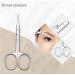 YSH Makeup Portable Stainless Steel Beauty Makeup Tools (Eyebrow Comb + Eyebrow Scissors + Eyebrow Knife + Eyebrow Clip + Eyebrow Brush) Kit Beauty Accessory - Buy Online on GoSupps.com