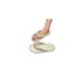 Steingraf original cloud shoes Flip-flop super soft-smooth sandal slipper toe separator bathing-latschen shoes sloppy slippers sauna garden office pearl white i size 38 to 39