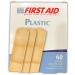 First Aid Plastic Bandages 3/4 x 3 Inches - 60 Count Box | Durable & Reliable for All Your Injuries - Buy Online on GoSupps.com