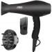 Hair Dryer 1875W Negative Ionic Fast Dry Low Noise Blow Dryer Professional Salon Hair Dryers with Diffuser Concentrator Styling Pik 2 Speed and 3 Heat Settings (Bk)