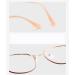 Buy Qinzhenz Oversized Reading Glasses | Anti-Blue Light Fatigue Relief Classic Flat Design | Pink +100 - International Shipping Available - Buy Online on GoSupps.com