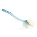 Healvian Bath Sponge Bath Scrubber Bath Loofah Body Brush Back Scrub Brush Skin Body Brush Shower Brush Bath Brush Mesh Bath Brush Bath Ball Bath Flower Artifact for Bathing 2 in 1 Blue