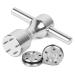 GOTOTU GOLF weights 2 pieces 5 g - 40 g golf weight wrenches KIT Suitable for Titleist Scotty Cameron Putter Newport (2 pieces 25 g + wrench) 2 pieces 25g + wrench
