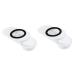 Veemoon 2pcs Toilet Shifter Toilet Accessories Flange Water Outlet Shifter Toilet Drain Pipe Fittings Shifter for Drainage Systems Commode Toilet Bowl White Adjust Drain Fittings Plastic 20.7X12.5CMx2pcs Whitex2pcs