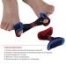 Toe Relief Protector Kit - Alleviate Pain from Hammer Toe & Hallux Valgus | Toe Separators & Footrests for Healing - Buy Online on GoSupps.com