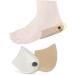 NOLITOY Heel Correction Insoles - 2 Pairs Half Heel Lift Inserts for Comfort & Support - Ideal for Shoe Pads - International Shipping Available - Buy Online on GoSupps.com