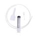 DTREEL Fridge Drain Hole Remover Clean Brush Kit for Refrigerator Drain Wash Reusable Cleaning Dredging Hole Tool Clog Clean Device white