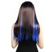 Frcolor Synthetic Hair Extensions - 10pcs Blue | International Shipping Available - Buy Online on GoSupps.com
