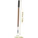 Gogogmee Pencil Brow Pen Shaper Pencil Brow Pencil for Makeup Coffee Wooden 1 count (Pack of 1) Coffee - Buy Online on GoSupps.com