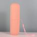 Travel Toothbrush Holder Portable Toothbrush Case For Traveling Camping Business Trip And School Multifuction Toothbrush Cup(pink)