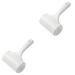 Sosoport 2pcs Roller Brush Fur Scraper Travel Lint Brush Pet Sofa Cleaner Cat Lint Remover Portable Razor Hair Remover for Clothes Plush Area Rug Rollers Clothing White Replacement Paper Pp