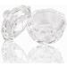 Crystal Glass Dappen Dish Cup Nail Art Acrylic Liquid Makeup Powder Styling Beauty Health Make Up Salon Nail Spa Tool - Buy Online on GoSupps.com