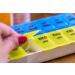 Premium Twice a Day Medication & Vitamin Organizer - 2-Pack for Easy Daily Dosing | International Shipping Available - Buy Online on GoSupps.com