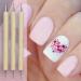 HDmirrorR Hrhyme 5Pcs 2 Way Dotting Pen Tool Nail Art Tip Dot Paint Manicure Kit - Wooden - Buy Online on GoSupps.com