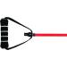 IBF Iron Body Fitness Resistance Band Exercise Cord with Protective Sleeve - Light Resistance - Buy Online on GoSupps.com