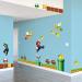 Super Mario Sticker Kids Room Bedroom Decor Wall Sticker