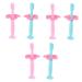 Fomiyes 6 STK baby training toothbrush fingerbrush man toothbrushes for children travel toilet article baby toothbrush bristle toothbrush baby toothbrush for oral care protection