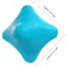 Frcolor Silicone Massage Ball - Vibrating Neck & Muscle Knot Remover - Hexagonal Yoga Roller - 5.7cm Blue - Buy Online on GoSupps.com