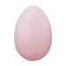 Rose quartz-yoni stone egg-shaped massage stone cone exercise edelstein drilled stone for women trains the pelvic muscles relaxation after birth