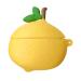 UKCOCO 1Pc Lemon Headphone Case Silicone Earbud Case Earphone case Skin Earphone case Protector Leather Protector Silicone Wireless Earphone Cover Pro2 Plastic case Printing Silica Gel Yellow 8x7.5x4cm