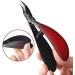 Obahdirry Toenail Ingrown Nail Set Cuticle Nipper Clipper Edge Cutter Manicure Scissor Tool Pedicure Orange - Buy Online on GoSupps.com
