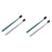 Homsfou 4 pieces coal toothbrush toothbrush electric toothbrush portable toothbrush with bracket children toothbrush reusable toothbrush oral soft fur gift 1 piece (1 Pack) as shown