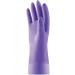 Fleece short cleaning housework gloves Dishwashing with fleece plastic gloves pink - Buy Online on GoSupps.com