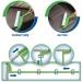 Leo Cleaning Lint Roller Refill - 6 Packs, 300 Sheets - Pet Hair & Lint Remover - Great for Dog & Cat Hair - Fits Most Large 10in Wide Rollers - Buy Online on GoSupps.com