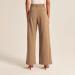 Effortless Tailored Wide Leg Pants - Women's High Waisted Casual Style - Buy Online on GoSupps.com