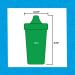 Re-Play USA Made No Spill Sippy Cups Set of 6 - Yellow, Kelly Green, Navy, Amethyst, Red, Orange (Crayon Box) - Buy Online on GoSupps.com