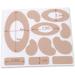 Anti-Wear Foot Pads - 10 Sheets Moleskin Tape Insoles | Gel Heel Sticker for High Heels | Skin-Friendly Slip Protection - Buy Online on GoSupps.com