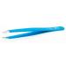 REMOS eyebrow tweezers mini handmade from stainless steel blue