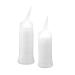 2pcs Professional Empty Shampoo Bottle Hairdressing Salon Hair Dry Cleaning Bottle Refillable Bottle