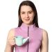 Ceramic Neti Pot Spill Proof | Mint Green Color | 400 ML Capacity | Microwave Safe - Buy Online on GoSupps.com