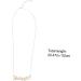 OATIPHO crystal necklaces decoration neck Valentine's day necklace clavicle chain baby girl Fashion gem - Buy Online on GoSupps.com