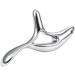Metal Triangular Finch Massager - Dial Tendon Point Stick & Meridian Scraping Board for Foot Massage | Silver - Buy Online on GoSupps.com