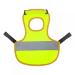 Chicken Reflective Vest Poultry Hen Saddle Apron w/Adjustable Strap for Chicken Duck Geese green