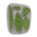 Koogel Tree Leaf Silicone Mold  Resin Mold Cake Fondant Silicone Mold Fondant Clay Mould Leaf Shape DIY Decorating Tool