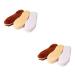 FRCOLOR 6 Pairs Foot Care Insoles Warm Shoe Pads Shoe Cushions Winter Insoles Sports Insoles