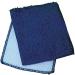 Janey Lynn Designs Blue Shrubbies 5x6 Cotton & Nylon Cloth - Pack of 6 - Buy Online on GoSupps.com